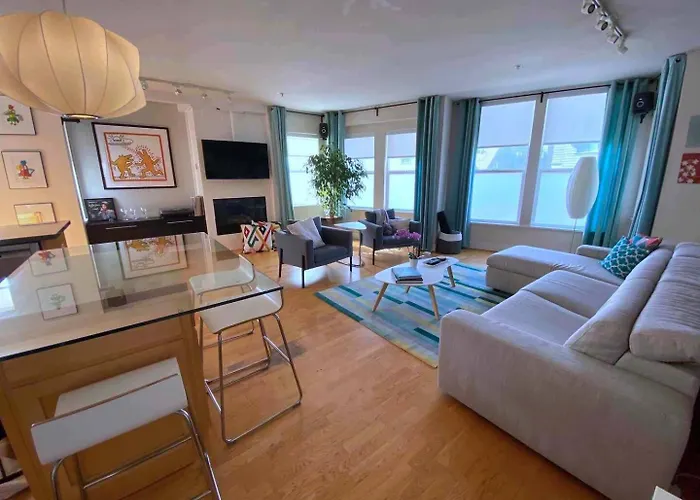 Stylish Nopa Penthouse, Remote Work Friendly